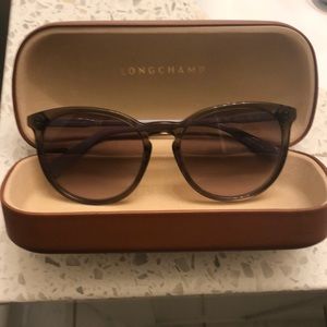 Longchamp Sunglasses - like new with case